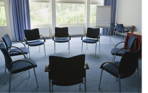 room with chairs
